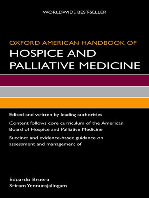 cover image of Oxford American Handbook of Hospice and Palliative Medicine